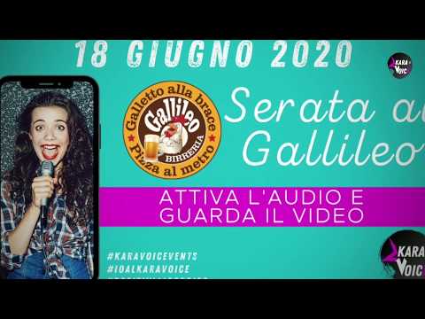 2020/06/18 Giovedì Gallileo
