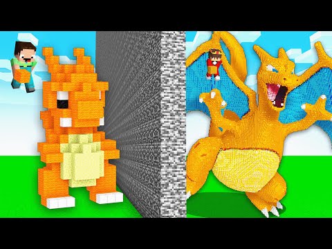 Ich Cheate Mit POKEMON in Minecraft Bau Challenge!