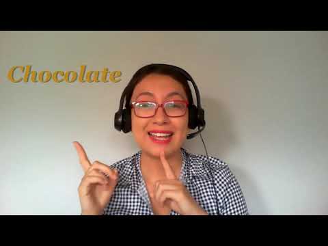 Bilingual learning | Spanish and English | Pronunciation |--Chocolate