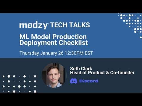 Production Deployment Checklist for Machine Learning Models