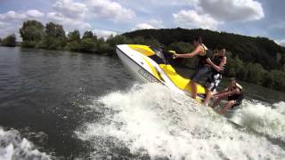 Jetski FUN 2013 with GoPro - Yamaha vs. Seadoo - Germany