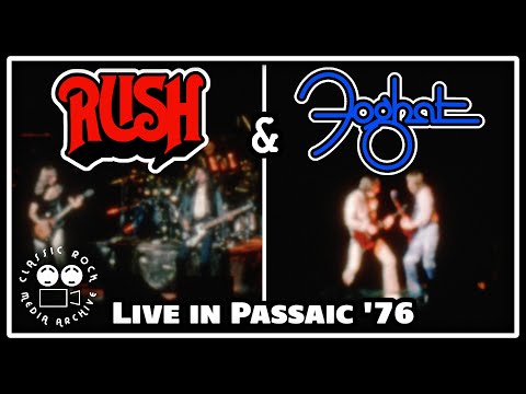 Rush & Foghat - Live in Passaic, NJ (December 10th, 1976) - 8mm Film