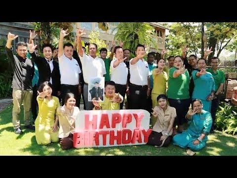 Happy Birth Day to MD from Santhiya Koh Yao Yai Resort & Spa