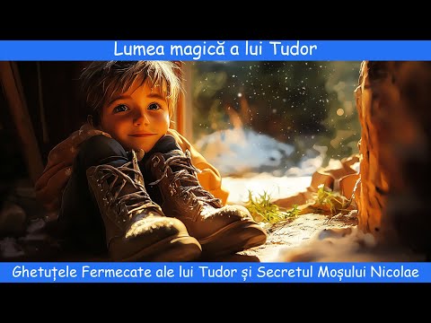 ✨ „Ghetuțele Fermecate ale lui Tudor și Secretul Moșului Nicolae” 🎁👞