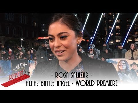 Rosa Salazar - Alita: Battle Angel - World Premiere Interviews