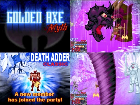 Golden Axe: Myth - Death Adder Classic (No Death) (All Paths/Secrets)