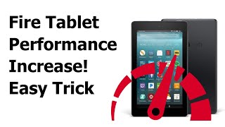 How to speed up and make your Amazon Fire tablet faster!