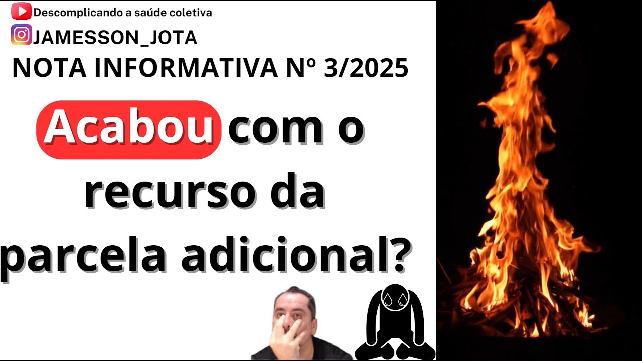 Acabou o recurso da parcela adicional?
