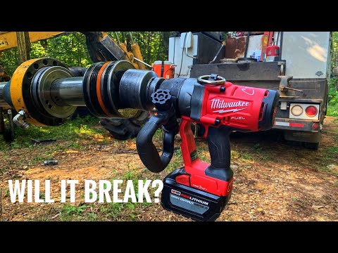Milwaukee 1” impact, will it break a 2 9/16 cylinder nut?