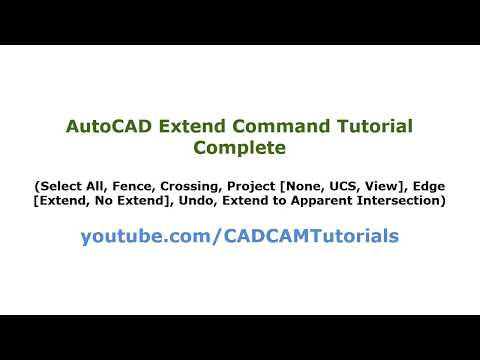 AutoCAD Tutorial Circle Command 3 Point 2 Point Tan Tan Radius Tangent Circles