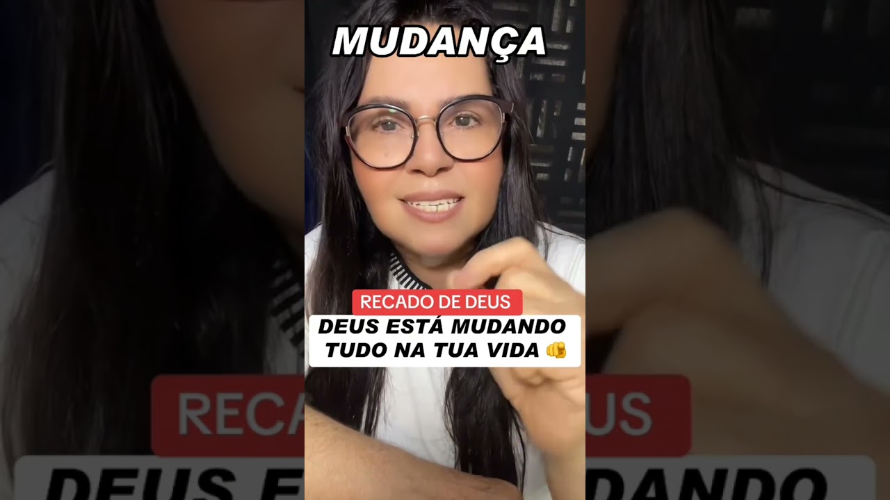 Deus está mudando tudo na tua vida