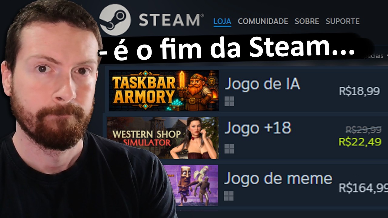 Comprei TODOS JOGOS lançados HOJE na Steam