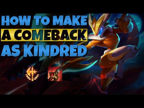 HOW TO RECOVER FROM A BAD START AS KINDRED! LEAGUE OF LEGENDS SEASON 10 GAMEPLAY COMMENTARY