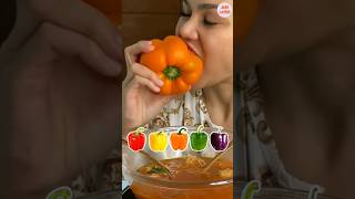 Download lagu DJ KATTY BUTTERFLY EATING PEPPERS ACCORDING TO THEIR COLOR #shorts mp3