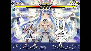 【MUGEN】兎田ぺこら VS ありがとウサギ