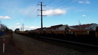 NS "Work" local symbol K48 northbound at the Brickyard in Manassas - March 3, 2017