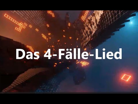 Das 4-Fälle-Lied - 02 (moderne Variante) - Deutsch, Schule, Grammatik, die 4 Fälle - learning german