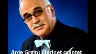 Ante Grgin: Clarinet quintet IV movement