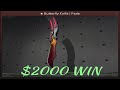 $2000 win on CS:GO Jackpot! 