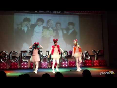 NU'EST♥ Lipstick Orange Caramel  COVER dance cute Baekho&Minhyun and Ren