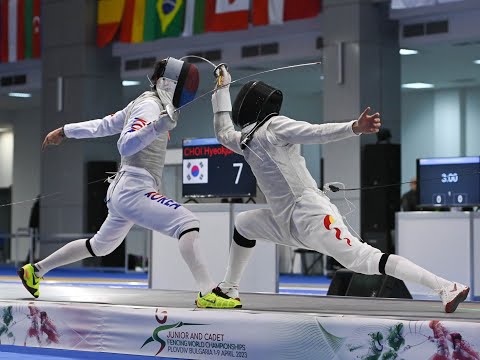 Plovdiv, Bulgaria 2023 Individual Cadet Men's Foil Finals' Highlights