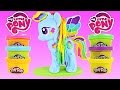 NEW PLAY DOH Rainbow Dash Style Salon My ...