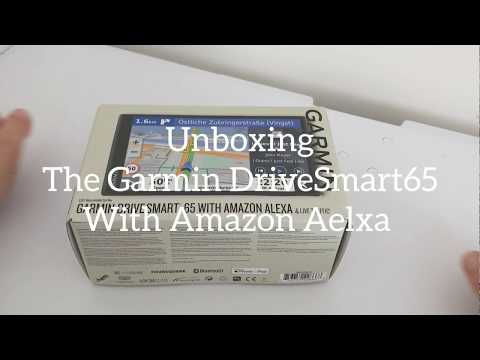 First look at the Garmin DriveSmart 65 sat nav. #Garmin #Tech #Motoring