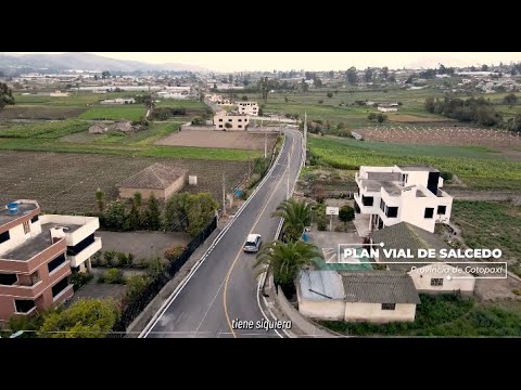 Plan vial de Salcedo- Cotopaxi