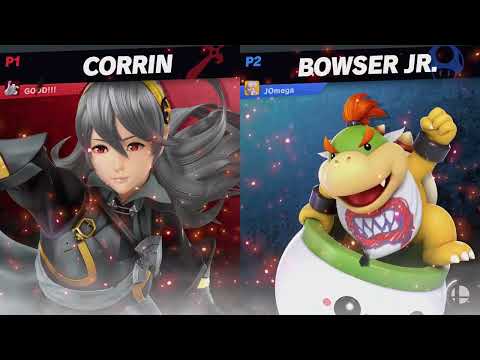 Shadic (Corrin, Peach) vs JustOmega (Bowser Jr, ZSS, Meta Knight) - WiFi Lag Remover | 23 Dec '22