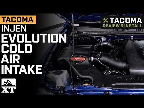 2016-2021 Tacoma 3.5L Injen Evolution Cold Air Intake with Oiled Filter Review & Install