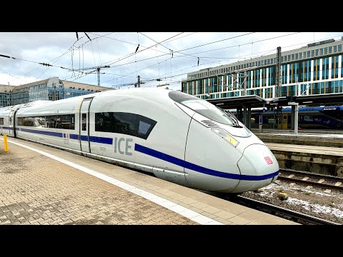 ICE 3 neo Europa 🇪🇺 - Einfahrt Hauptbahnhof München (23.12.2024) BR 408 in Doppeltraktion