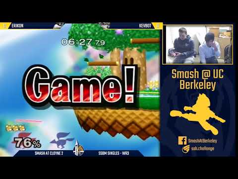 Smash at Cloyne 2 - Melee Singles WR3: Erikon vs Kevbot
