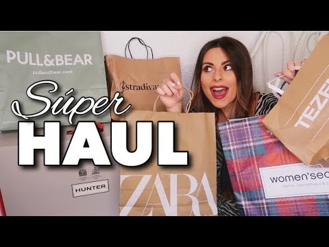 SÚPER HAUL ZARA, Stradivarius, Bershka, Pull&Bear… (BLACK FRIDAY) + Letyshops | Bstyle