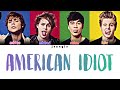 5 Seconds Of Summer - American Idiot (Color Coded - Lyric)