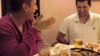 paddy drops pint from mouth