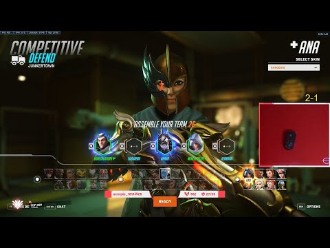 Gale Adelade God of Ana - Overwatch 2 Season 3 Top 500 Gameplay