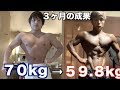 【誰かわからない】ー10kg3ヶ月の身体の変化がもはや別人過ぎて・・【ビフォーアフター】