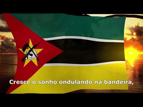 Mozambique National Anthem (vocal + instrumental + lyrics)