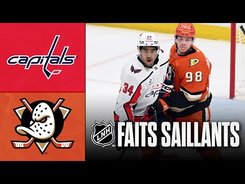 Capitals vs Ducks 5/12/25 | Faits saillants