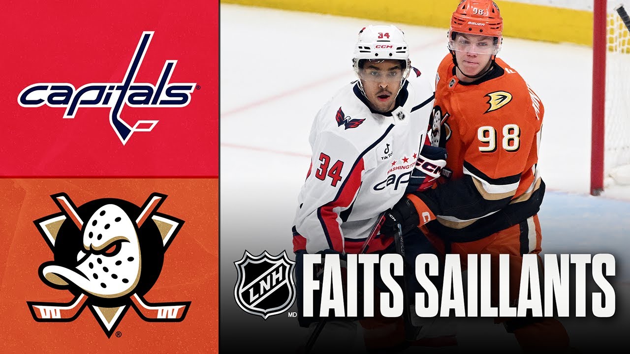 Capitals vs Ducks 5/12/25 | Faits saillants