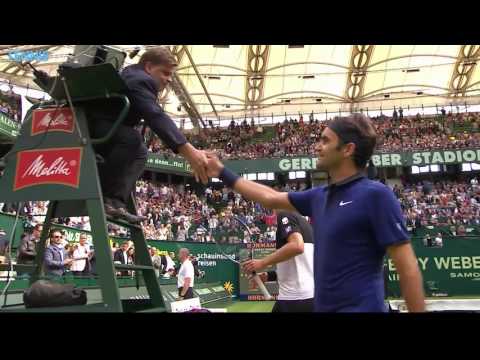 2016 Gerry Weber Open: Wednesday Highlights ft. Federer