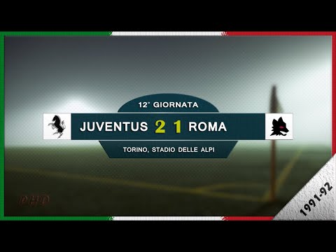 Serie A 1991-92, g12, Juventus - AS Roma