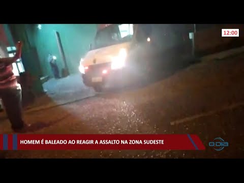 Homem é baleado ao reagir a assalto na zona sudeste de Teresina 19 05 2021