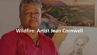 Artist Jean Cornwell-Wheat