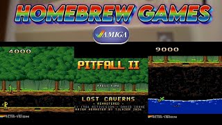 Pitfall 2: Lost Caverns Remastered - New Amiga Game 2026