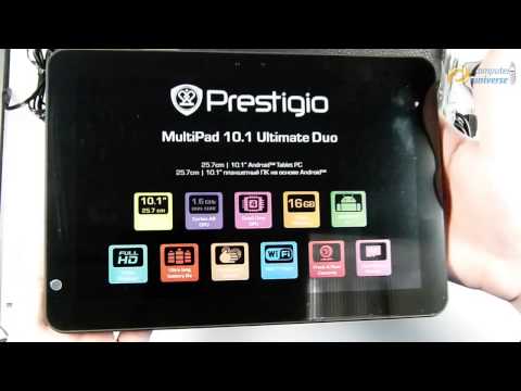 Обзор Prestigio MultiPad 10.1 Ultimate PMP7100D (16Gb black)