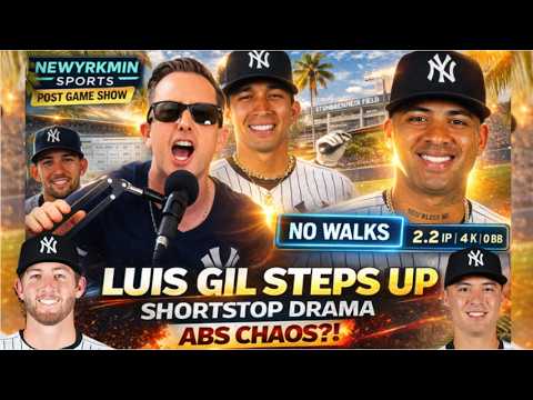 Yankees vs Mets|POST GAME|Luis Gil’s Breakout? Shortstop issues & ABS Strategy | Where's OSWALDO?|