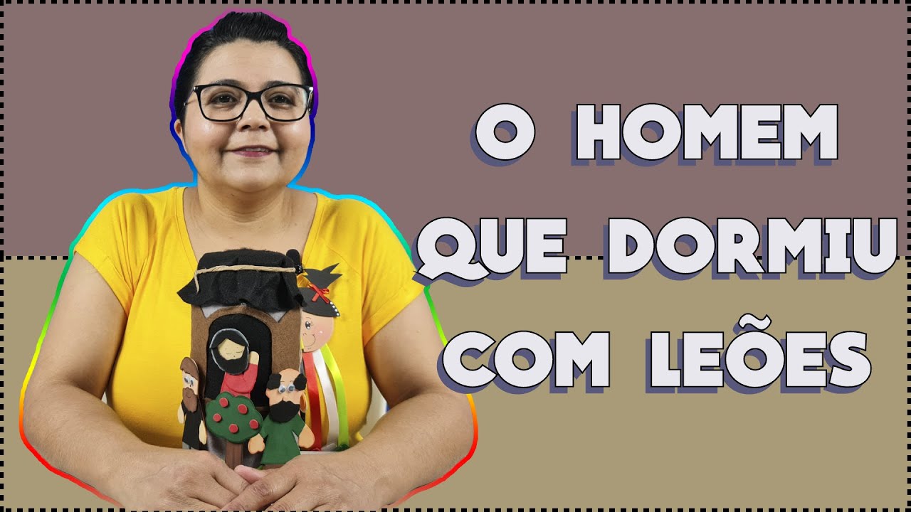 Daniel na Cova dos Leões - História Bíblica Infantil.