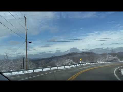 US 119 in Letcher County, Kentucky from the Hogg Overlook to Pine Mountain Junction.