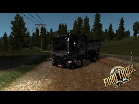 Scania P450 Caçamba Euro Truck Simulator 2 1.35